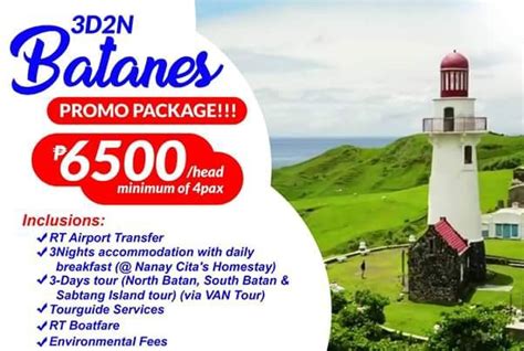 batanes promo packages with airfare|4D3N Batanes Tour Package .